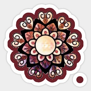 Mandala colorful designe Sticker